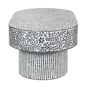Floral Mother of Pearl Coffee Table | Artistic Craftsmanship