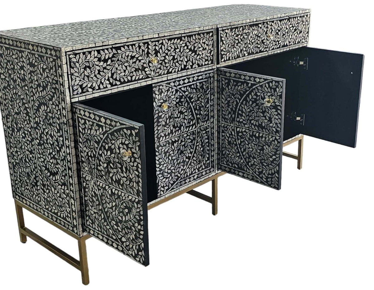 Mother of Pearl Grandiose Sideboard | Luxurious Storage