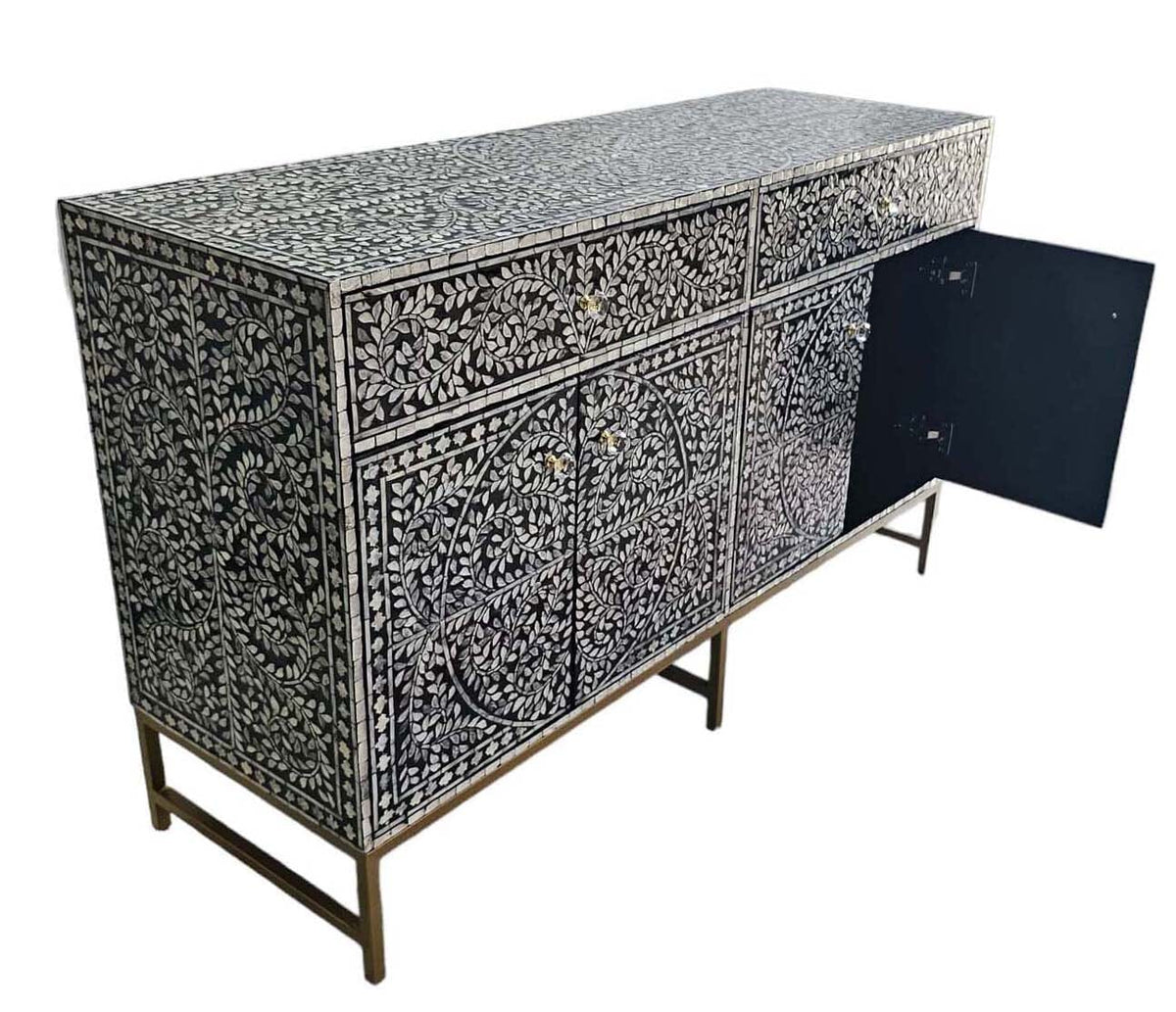 Mother of Pearl Grandiose Sideboard | Luxurious Storage