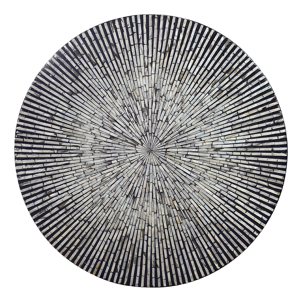 Cordelia Round Mother of Pearl Coffee Table | Elegant Design