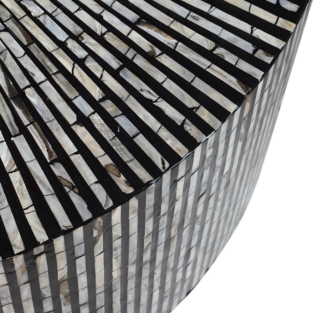 Cordelia Round Mother of Pearl Coffee Table | Elegant Design