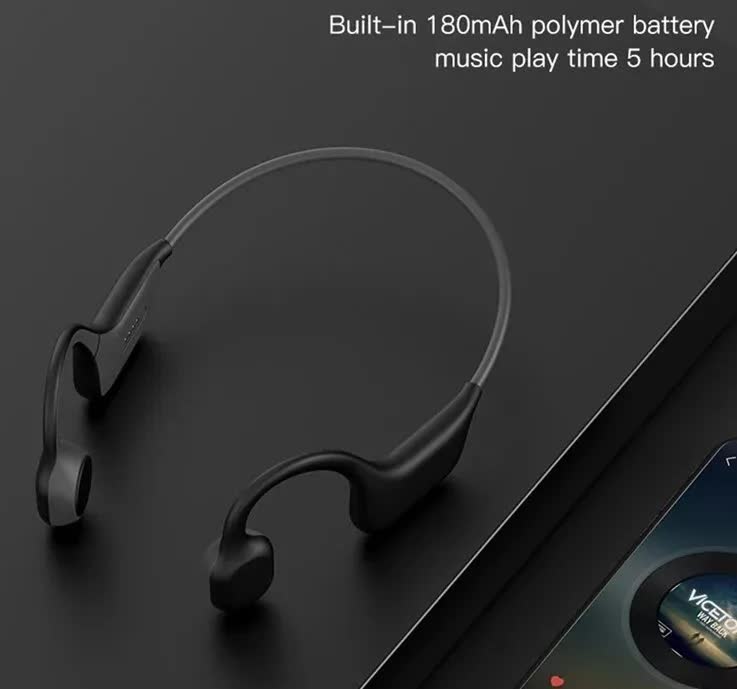 DG08 Wireless Bone Conduction Headphones | Bluetooth | Open-Ear Comfort for Sports & Workouts