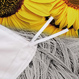 Nature-Inspired Floral Duvet Cover Set | Hypoallergenic Fabric | King