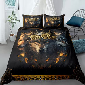 Nature-Inspired Floral Duvet Cover Set | Hypoallergenic Fabric | King