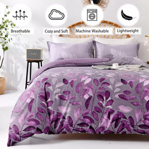 Soft Haven 3-Piece Duvet Cover Set | Long-Lasting Comfort | King