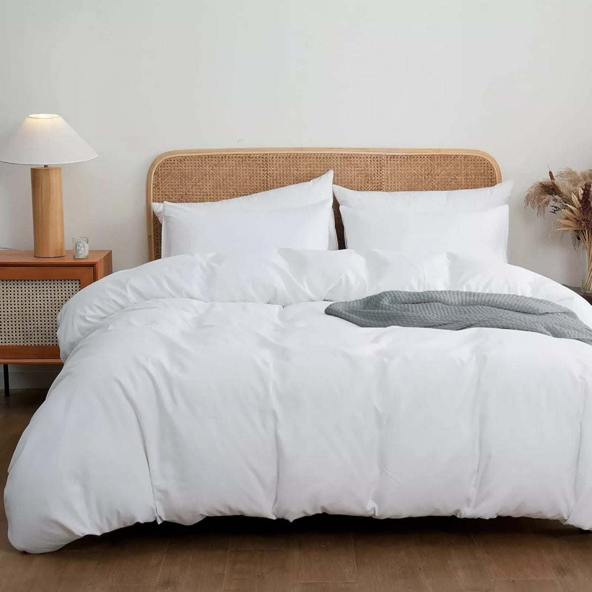 Serene Tones Pastel Duvet Cover Set | Quick-Dry Fabric | Queen