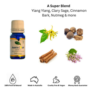 Amrita Court | Pure & Essential Oils | Intimacy Blend | 10ml | Sensual Oil