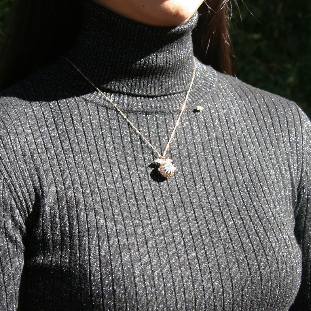 Gift Box | Angel Ball Aroma Necklace | Rose Gold | Purify Oil Blend | Unique Gift