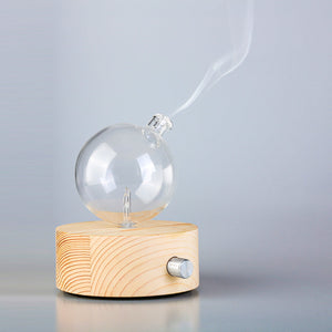 Geometry Round Nebuliser - Waterless Diffuser | Essential oil Burner | Aromatherapy| Home Fragrance