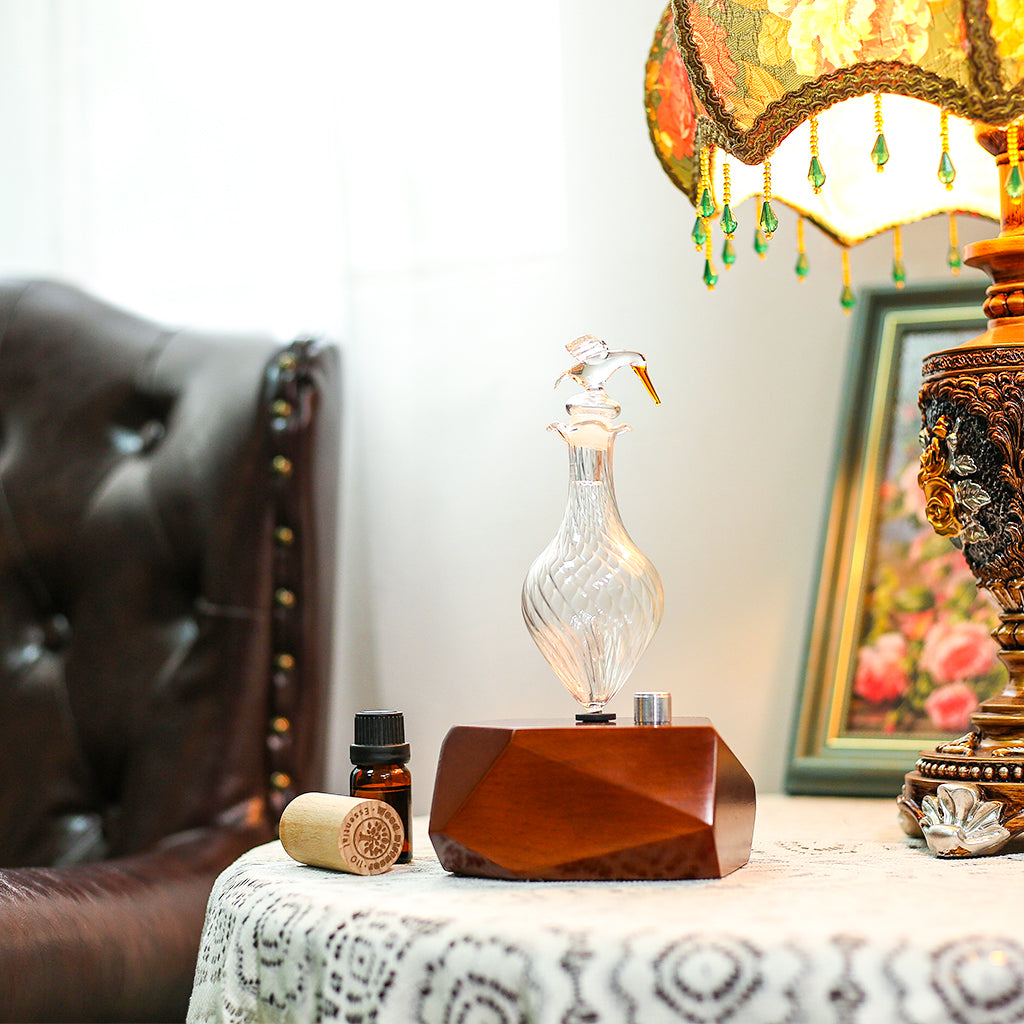 Diamond Bird Waterless Nebuliser Diffuser | Essential Oil Burner | Aromatherapy & Home Fragrance