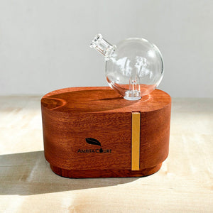 Portable Mini Orb Diffuser | Redwood | Waterless Aroma Diffuser | No Plastics | Pure Essential Oil Diffusing