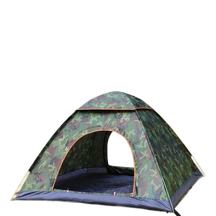 1-2 People Single Door Tent | Grass Green | 200x140x110cm