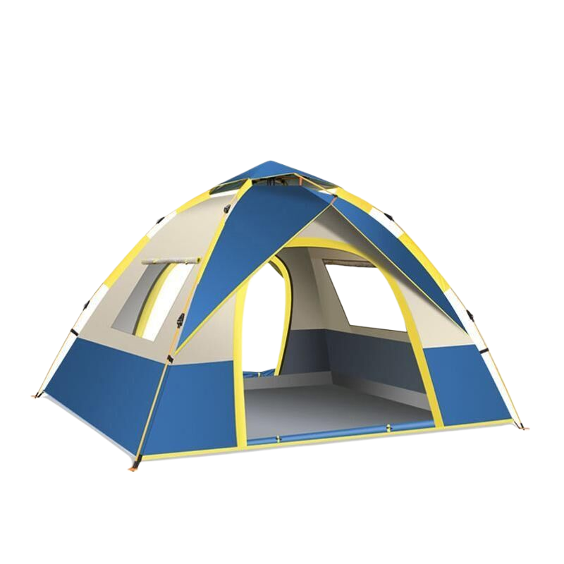 Single-Story Tent with Two Doors & Two Windows | Large Size | 210x200x135cm | Outdoor Adventures