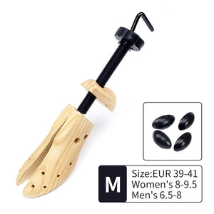 Adjustable Wooden Shoe Stretcher | 1PC | Men & Women Medium Size EUR 39-41 | Durable Shoe Expander