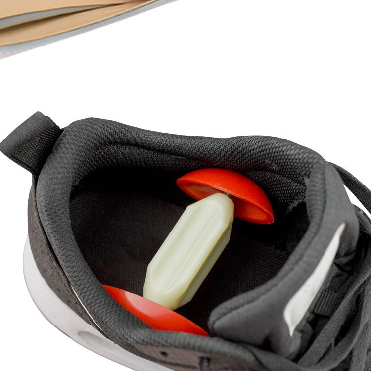 Adjustable Plastic Shoe Stretcher | Red & White | Universal Size | Durable Shoe Expander