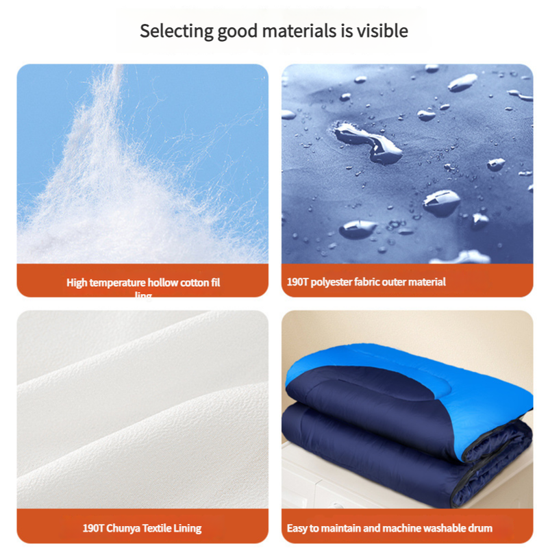 Sleeping Bag | Lightweight for Adults | Camping, Hiking, Backpacking | Includes Accessories: Eye Mask, Earbuds, Square Pillow