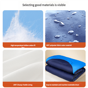 Sleeping Bag | Lightweight for Adults | Camping, Hiking, Backpacking | Includes Accessories: Eye Mask, Earbuds, Square Pillow