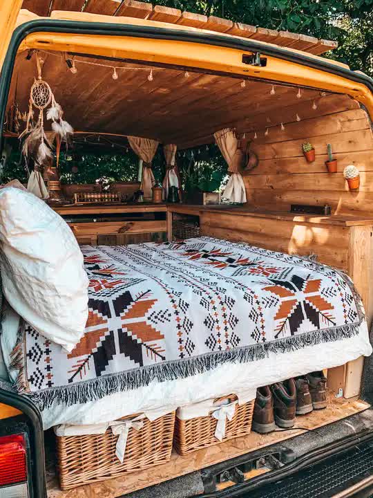 2PCS Pack Bohemian Camping Blanket | 180x340cm | Waterproof Outdoor Rug for Picnic & Beach