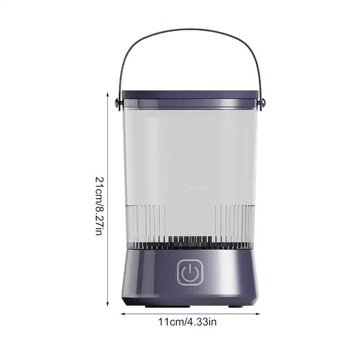 Electric Makeup Brush Cleaner with USB Rechargeable Design | Fast, Convenient Cleaning for All Brush Sizes (Purple)