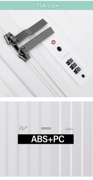 Smart Hard-Shell Luggage | USB Charging Port & Cup Holder | 24-Inch Spinner Suitcase | Grey