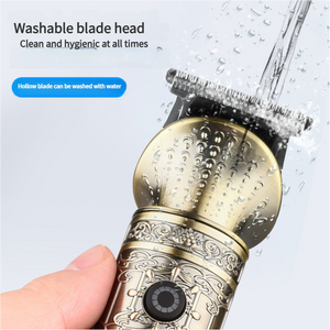 Vintage Electric Hair Trimmer & Multi-Grooming Kit with Precision Attachments | YYT-631