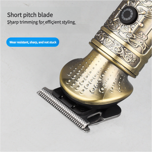 Vintage Electric Hair Trimmer & Multi-Grooming Kit with Precision Attachments | YYT-631