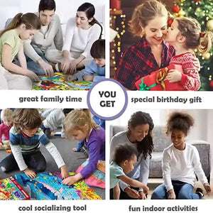 1000 - Piece High - Quality Jigsaw Puzzle | Coastal Village Scene