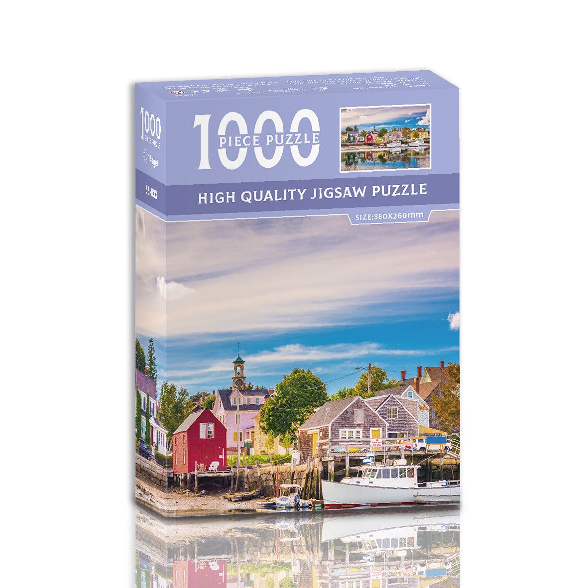 1000-Piece High-Quality Jigsaw Puzzle | Fisherman's House | Scenic Artwork | Challenging Puzzle
