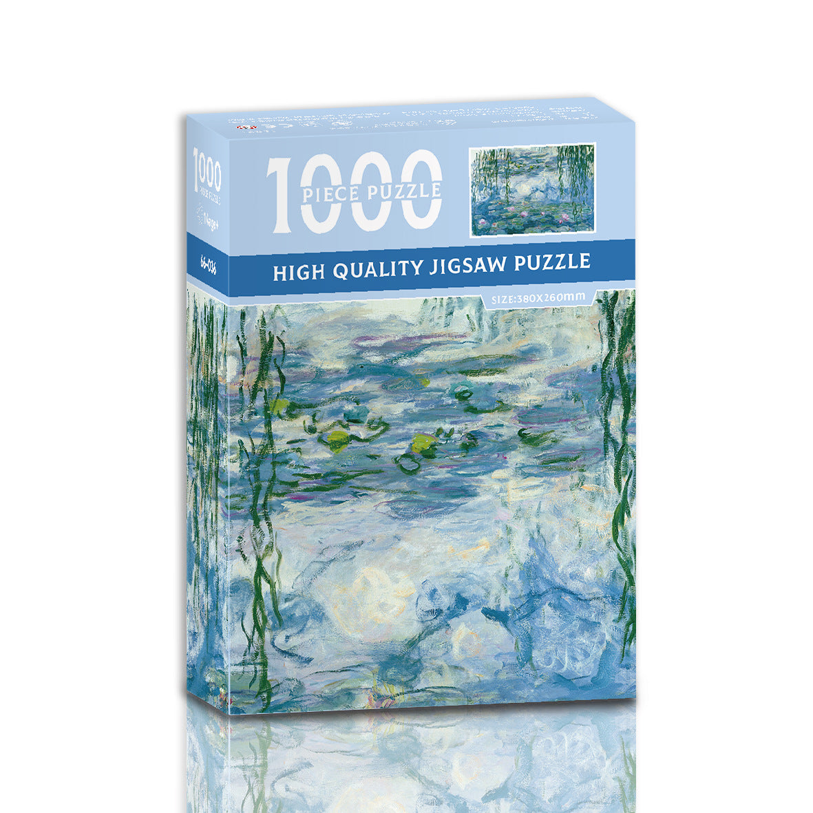 1000-Piece High-Quality Jigsaw Puzzle | Water Lily | Premium Puzzle | Beautiful Artwork
