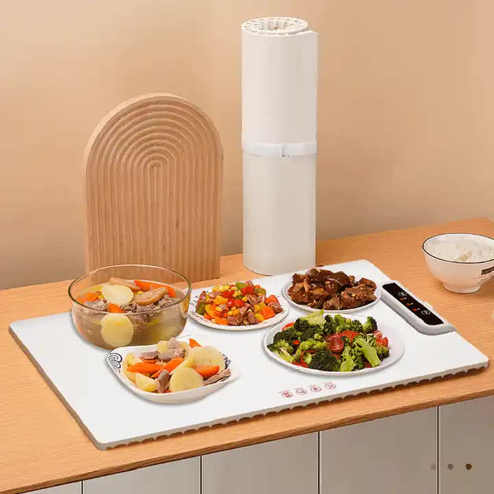 Electric Food Warmer Heating Plate | Large Surface Buffet Warmer with Adjustable Temperature Control