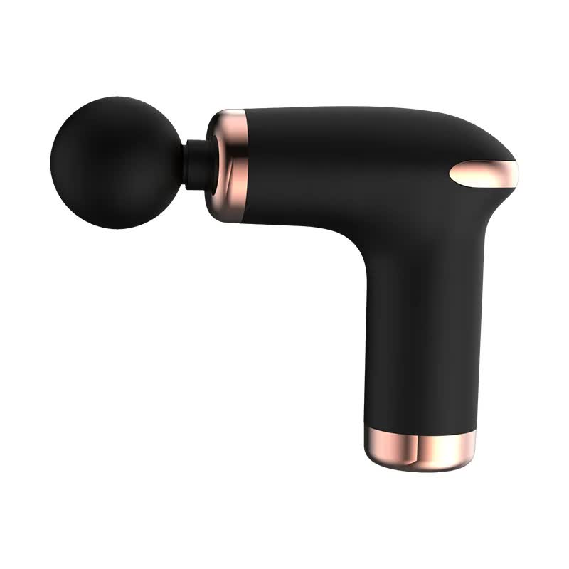Classic Black Massage Gun | 6-Speed Deep Tissue Massager | 4 Professional Massage Heads