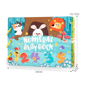 Enlightenment Busy Book Set | Educational Preschool Activity Books | Learning & Fun (2-Piece Set)