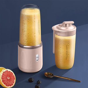 Portable USB Pink Rechargeable Juicer Cup | Blender for Smoothies and Juices | USB Rechargeable | Compact & Powerful