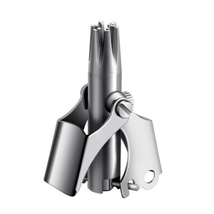 Manual Water Wash Hair Remover | Mechanical Nose Hair Trimmer for Gentle & Precise Grooming | Non-Toxic & Safe for Daily Use