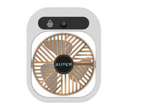 White USB 2-in-1 Misting Fan & Humidifier | Portable Cooling & Humidifying Solution