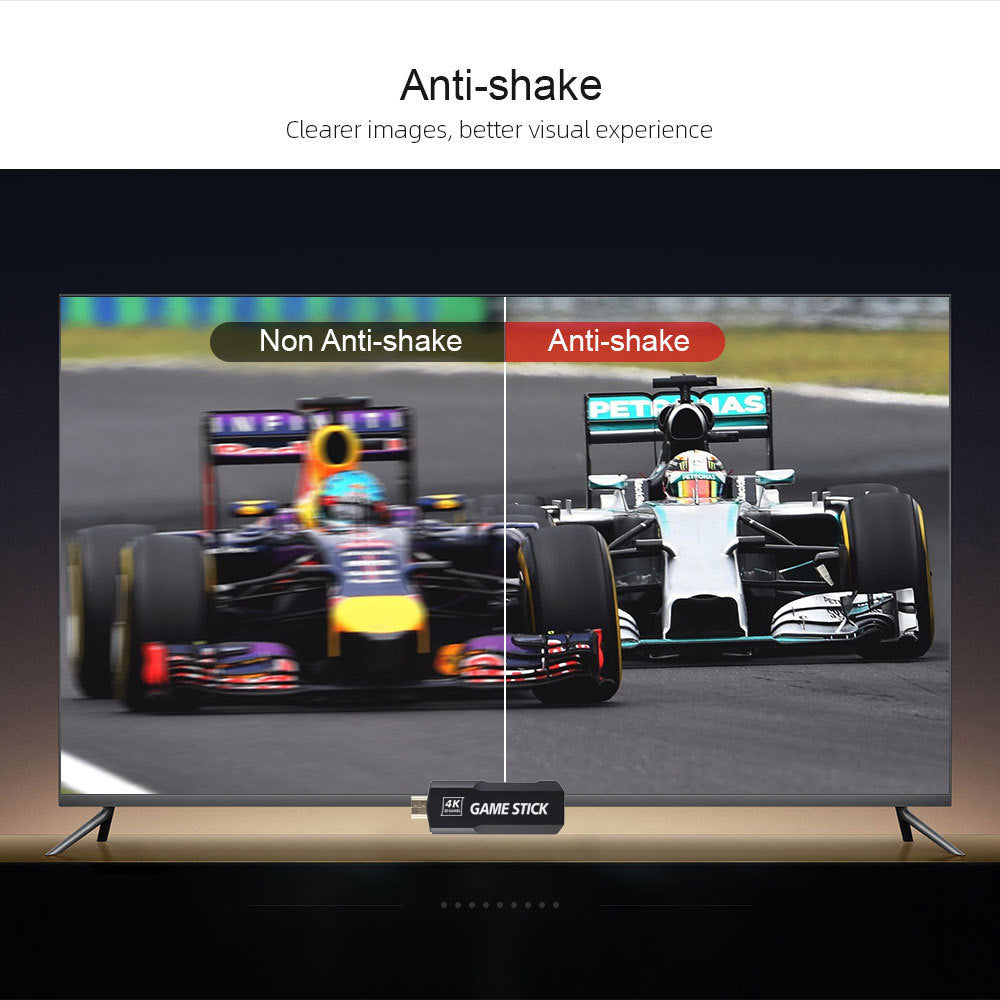 4K 3D Wireless Retro Game Console | 30,000+ Games | Dual Controllers | PSP/PS1/N64 | 28+ Emulators