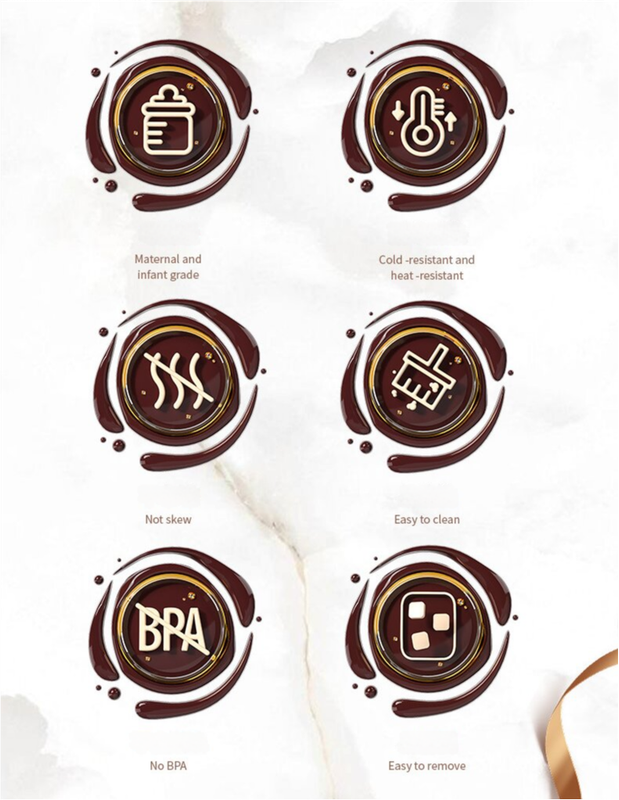 (5 PCS) YH916 Silicone Chocolate Bar Mold | BPA-Free, Heat-Resistant, Non-Stick Baking Tray, Measures 26 cm x 17 cm x 1.5 cm