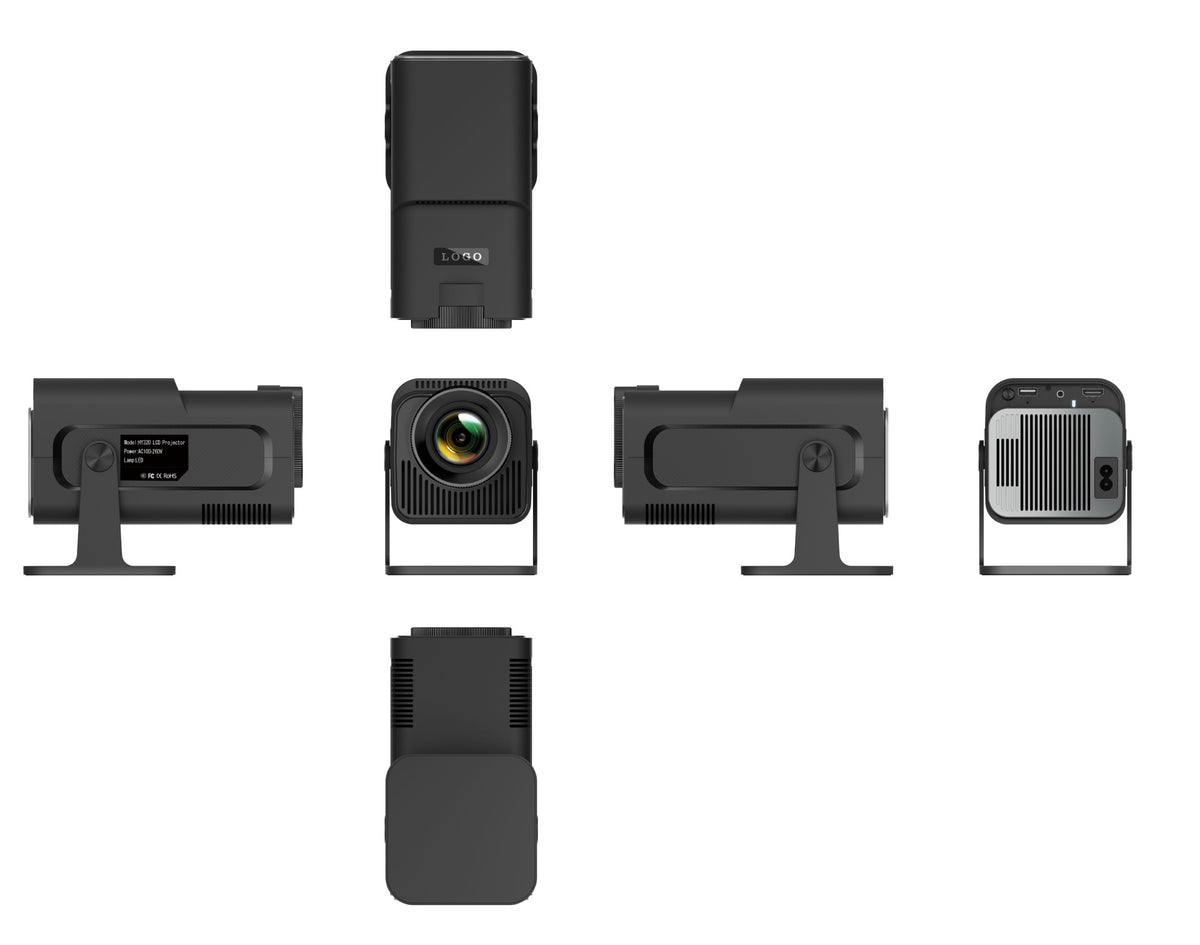 HY320 Android AOSP 4K Full HD Video Projector | Wi-Fi 6 | Auto Keystone Correction | Home Theater System