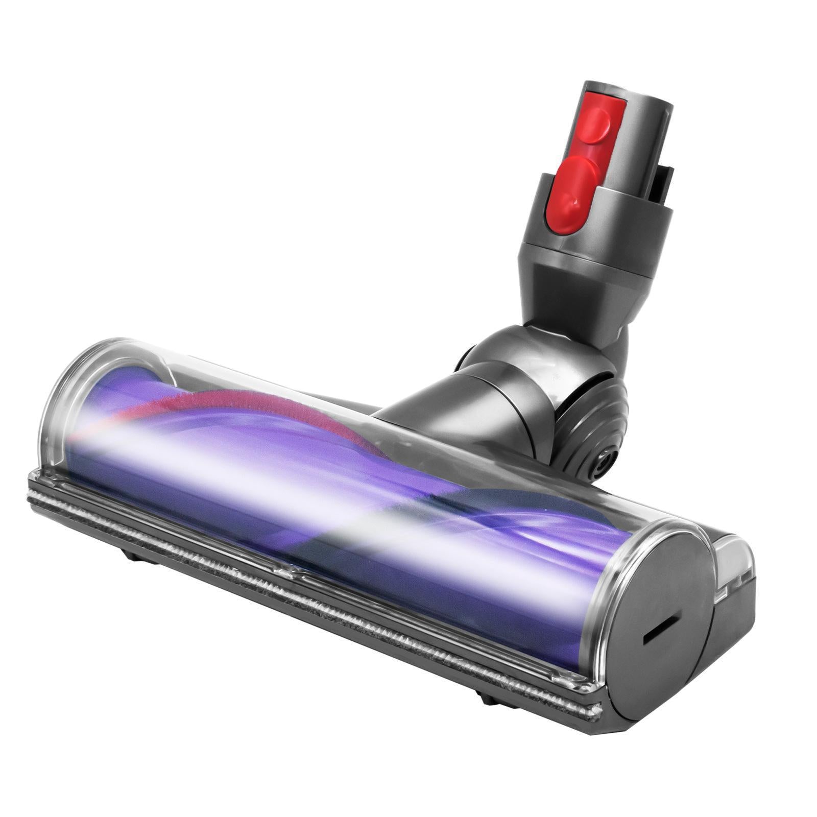 Replacement Electric Floor Brush Head | For Dyson V7 V8 V10 V11 | Turbo Direct Drive Vacuum Accessory | Powerful Cleaning