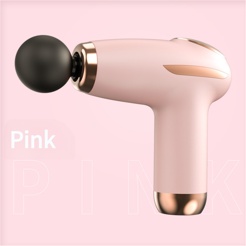Mini Fascia Gun | Pink | 6-Speed | Type-C Rechargeable | 5W Power | Compact Muscle Relief