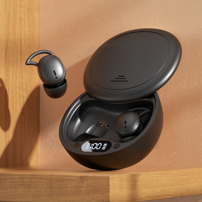Black M73 Noise-Cancelling Bluetooth Earphones | Wireless | Bluetooth 5.4 | Mini In-Ear | Ultra Long Battery Life