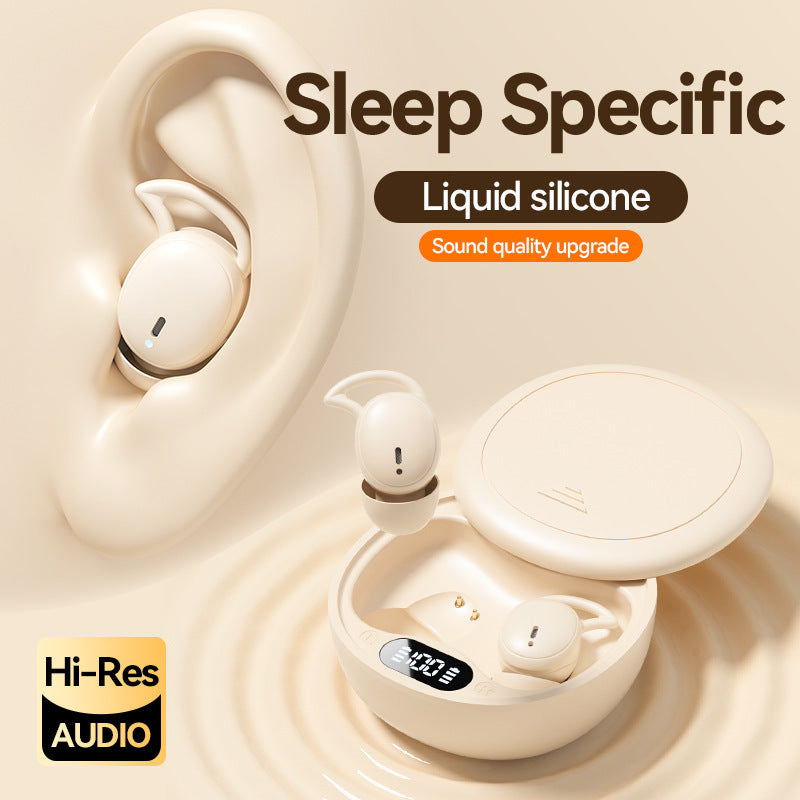 Black M73 Noise-Cancelling Bluetooth Earphones | Wireless | Bluetooth 5.4 | Mini In-Ear | Ultra Long Battery Life