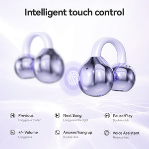 Black M79 Spherical OWS Over-Ear Bluetooth Earphones | Wireless | Stylish Design | Superior Sound Quality