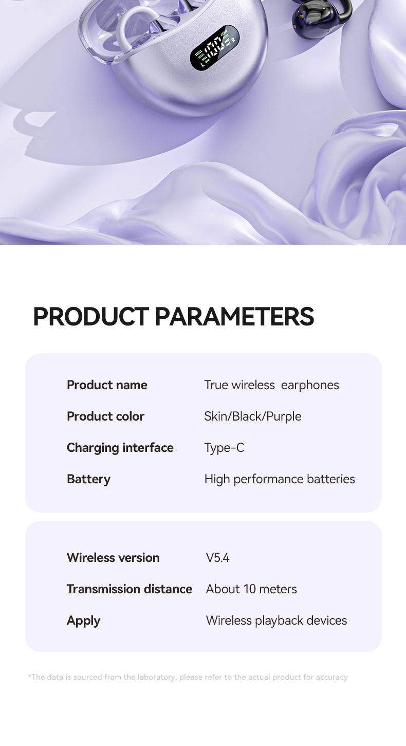 Black M79 Spherical OWS Over-Ear Bluetooth Earphones | Wireless | Stylish Design | Superior Sound Quality