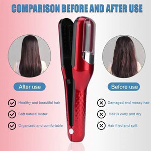 Split End Hair Trimmer | Mini | Automatic | White | For Damaged Hair | Men & Women