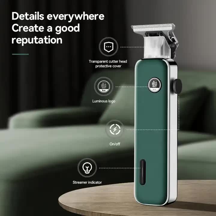 KM-5098 Portable Hair Clipper | Small Electric Trimmer for Carving, Hair Cutting & Styling