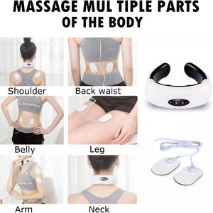 Neck Massager with Pulse Therapy | Intelligent Cervical Massage Device | Pain Relief & Relaxation