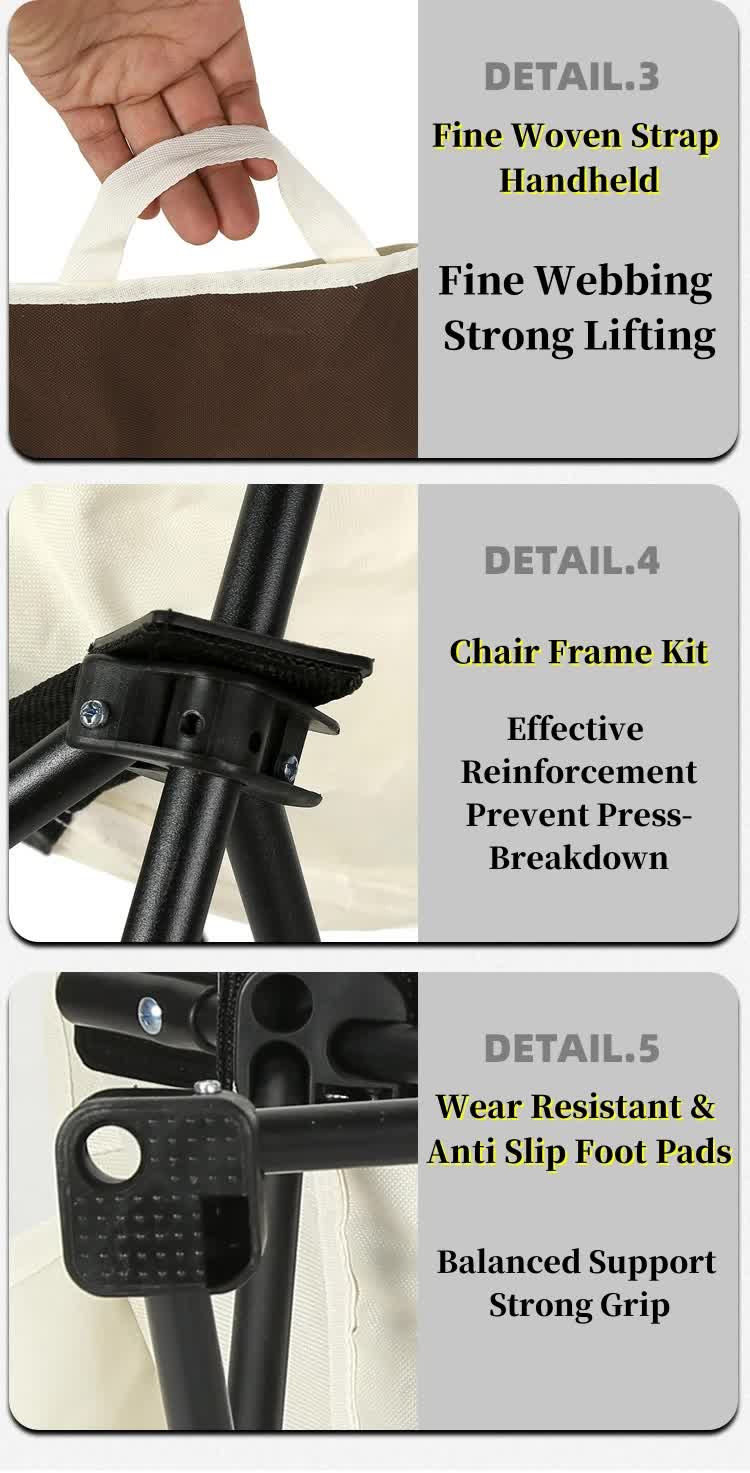 Green Outdoor Folding Camping Chair | Lightweight Portable Lounge, Beach, Fishing & Picnic Seat