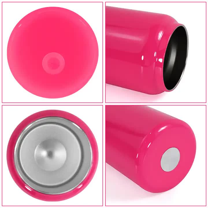 Pink 16oz 304 Stainless Steel Insulated Travel Mug | Portable Coffee Cup | Double-Wall Thermos for Hot & Cold Beverages