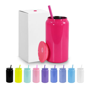 Pink 16oz 304 Stainless Steel Insulated Travel Mug | Portable Coffee Cup | Double-Wall Thermos for Hot & Cold Beverages